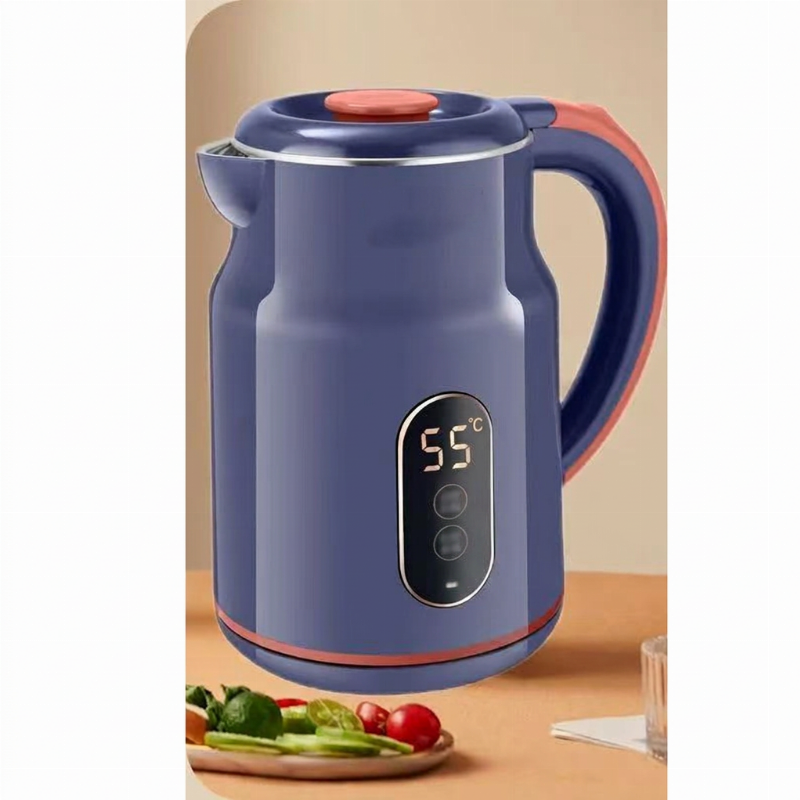 Elektrischer Thermo-Wasserkocher mit LED-Temperaturanzeige – 3,0L Edelstahl & 55°C Warmhaltefunktion