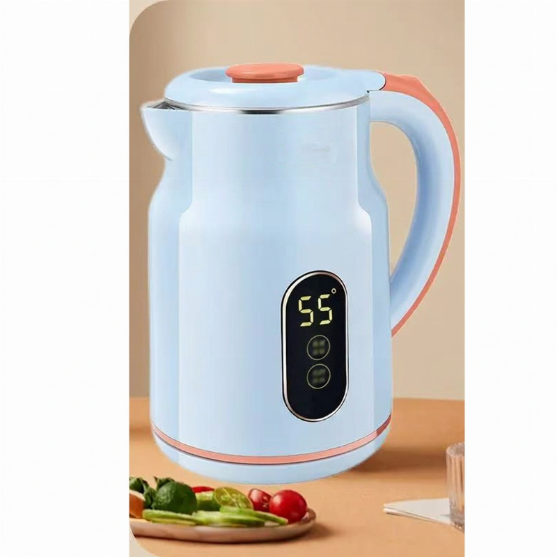 Elektrischer Thermo-Wasserkocher mit LED-Temperaturanzeige – 3,0L Edelstahl & 55°C Warmhaltefunktion