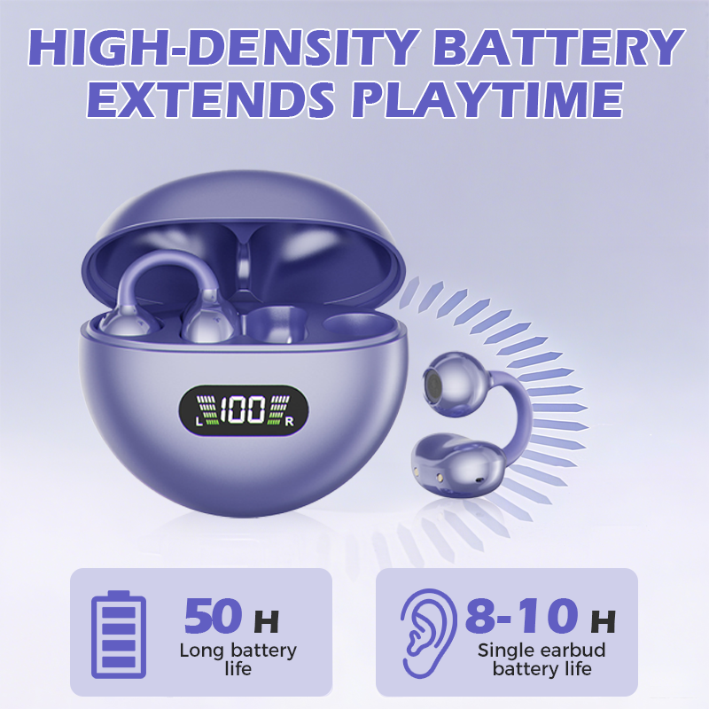 Zeitlich begrenztes Angebot: 50 % Rabatt ✨ Kabellose Kopfhörer mit Geräuschunterdrückung und Bluetooth 6.0 🥤, extrem lange Akkulaufzeit von 145 Stunden 🥳, IPX5-zertifiziert für den Sport 🚲