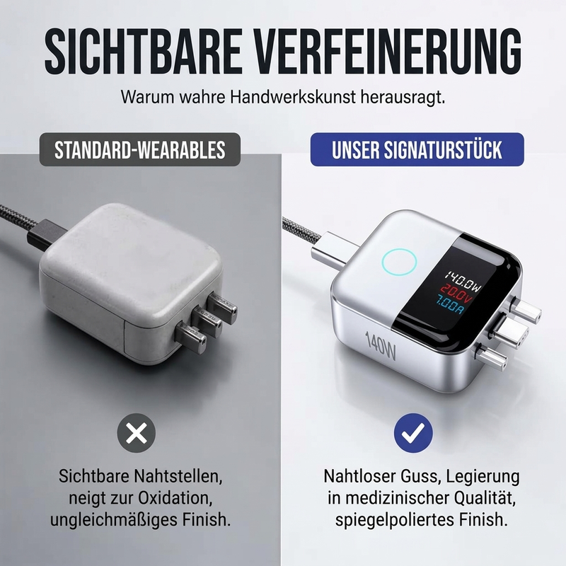 📢📢50% RABATT !!⏰Intelligenter USB-C-Ladeschutz mit LED-Anzeige