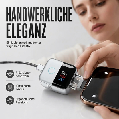 📢📢50% RABATT !!⏰Intelligenter USB-C-Ladeschutz mit LED-Anzeige