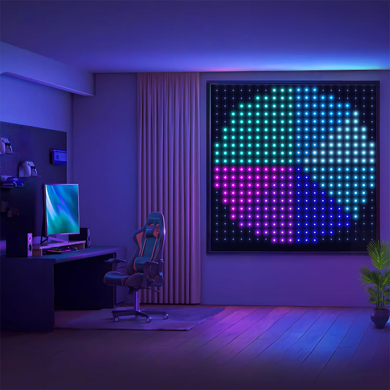 💡KOSTENLOSER VERSAND! 🪟Wasserdichte LED-Vorhang-Lichterkette – App-Steuerung, Musik-Synchro & individuelle Lichtkunst – Perfekt für Partys, Garten & jeden Raum ✨