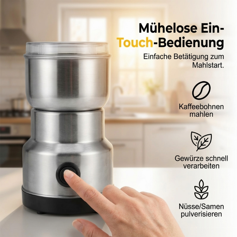 📢📢40% RABATT !!⏰Mehrzweck-Elektromühle aus Edelstahl