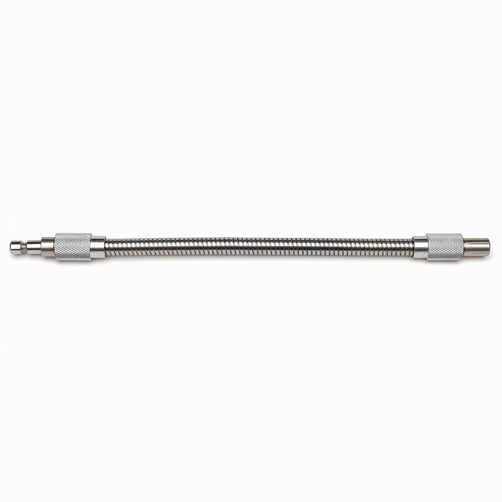 ⏳Zeitlich begrenztes Angebot⏰ Universelle flexible Verlängerungswelle aus Metall für Bohrmaschinen und Schrauber, Mehrwinkel-Bit-Verbindungsstück