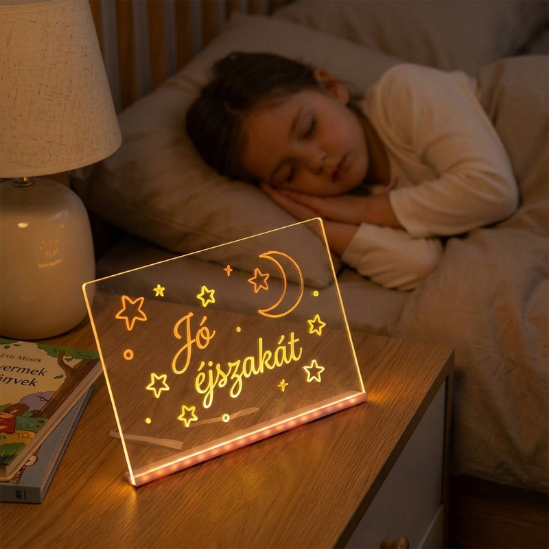 🖍️ LIMITIERTES ANGEBOT 50% RABATT! ✨ Leuchtende Kinder-Maltafel – sanfte LED, wiederverwendbar, auch als Nachtlicht 💡