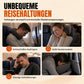 Set aus integriertem Memory-Foam-Reisekissen und 3D-abdunkelnder Schlafmaske zur Nackenstütze auf Reisen