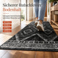 Böhmischer Teppich aus Kunstkaschmir für Wohnzimmer und Schlafzimmer, staubabweisend und pflegeleicht