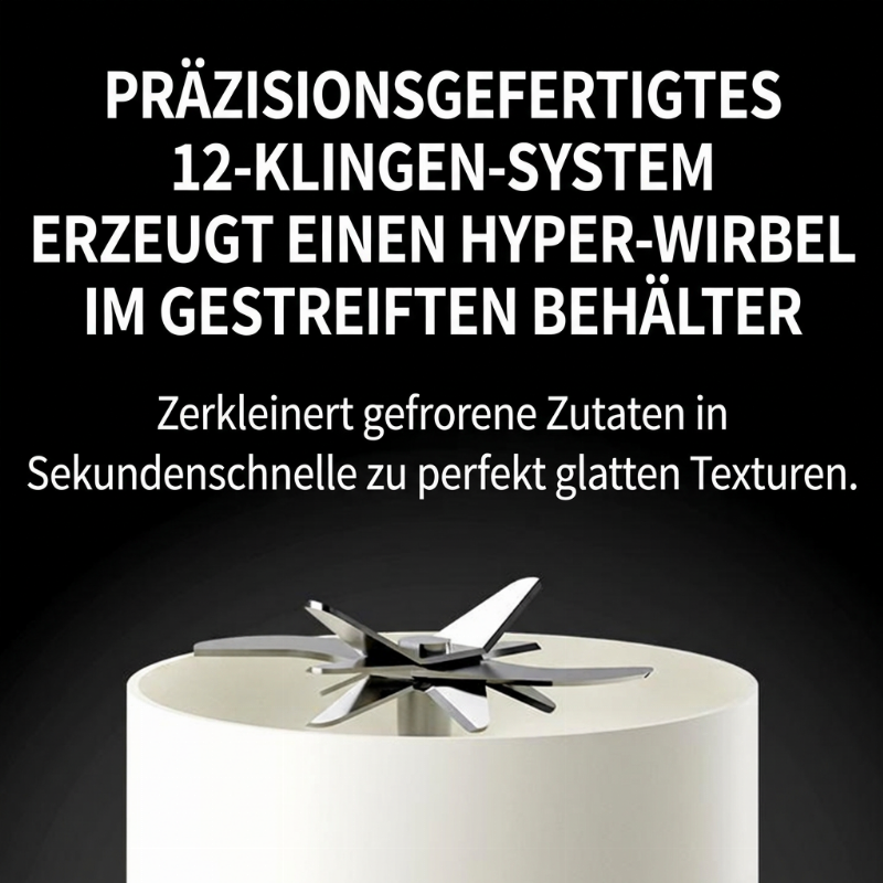 🥤 BLITZANGEBOT: 50% RABATT! Tragbarer Mixer mit 1000 ml und 12 Klingen – digitales Display & USB-aufladbar, mit doppeltem Deckel für perfekte Smoothies überall ✨