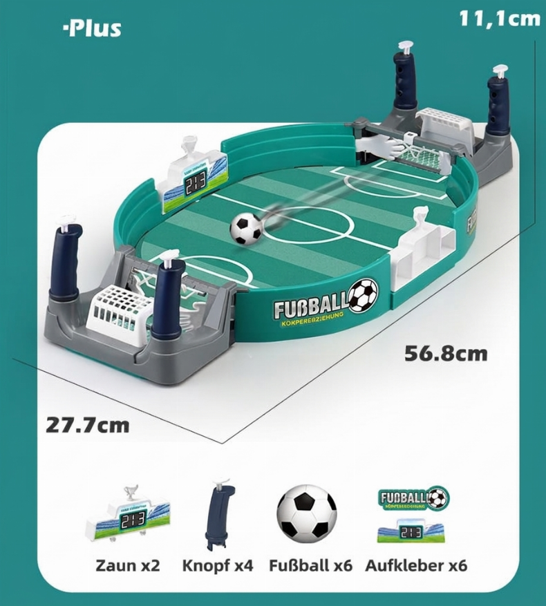 Mini-Tischfußballspiel 🔥