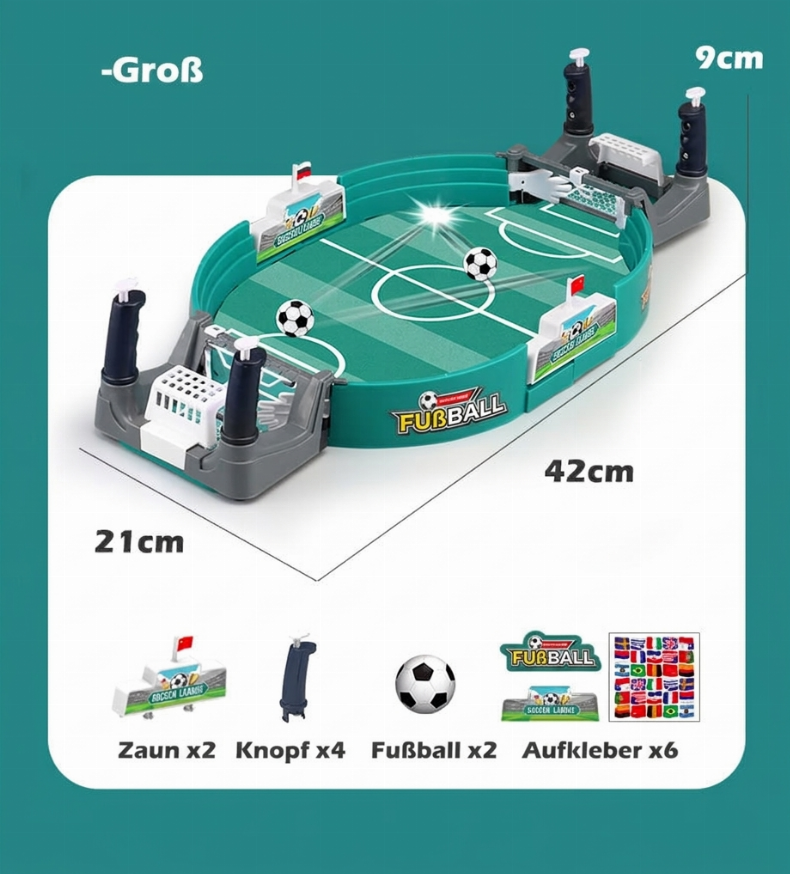Mini-Tischfußballspiel 🔥