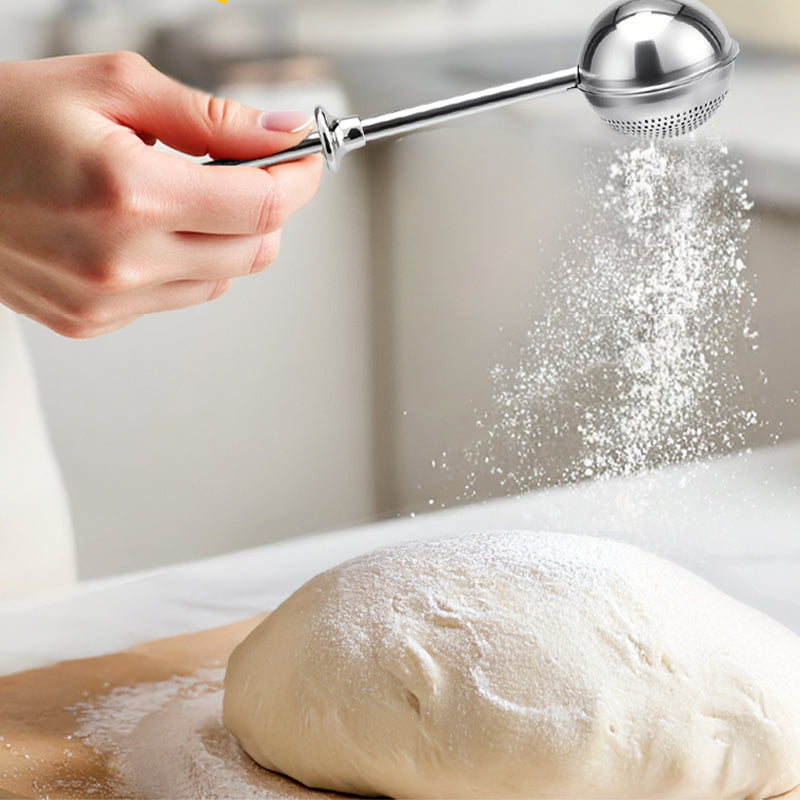 Multifunktionaler Mehlstreuer zum Backen