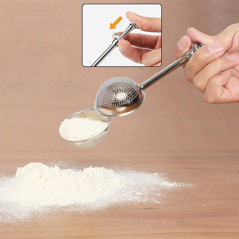 Multifunktionaler Mehlstreuer zum Backen
