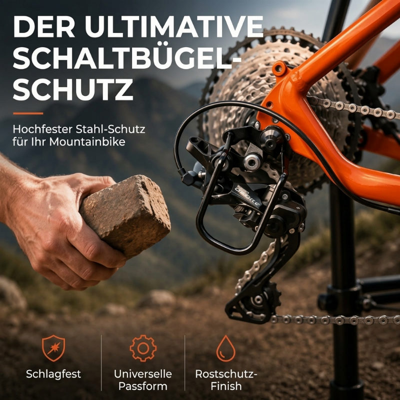 📢📢50% RABATT !!⏰Fahrrad Schaltwerk Schutz Bergfahrrad Schaltwerkschutz