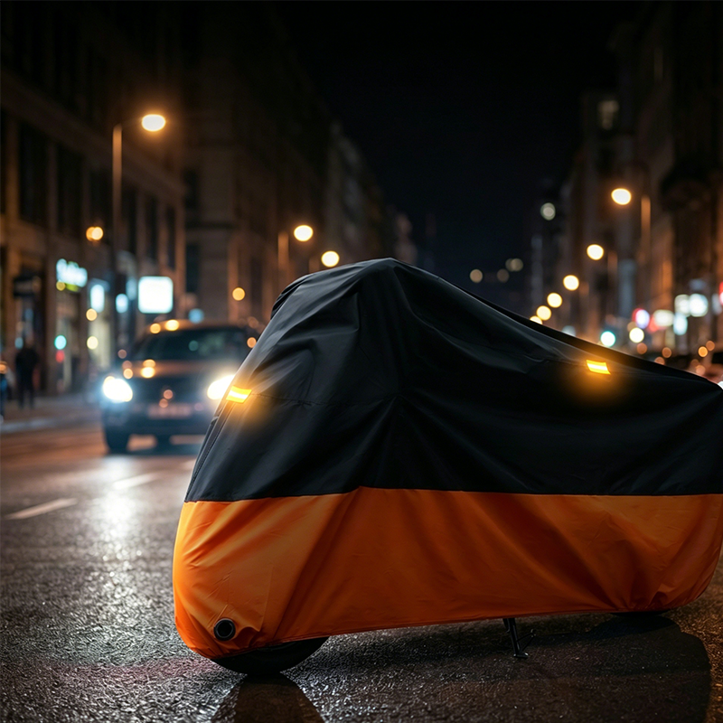 Wasserdichte Motorradabdeckung mit Schlossösen