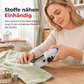 Mini elektrische Handnähmaschine – tragbares Haushaltsnähgerät für dicke Stoffe
