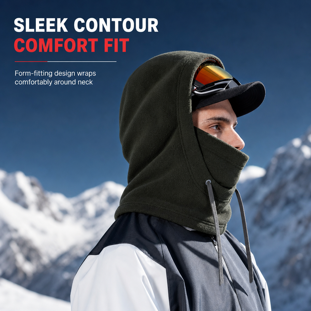 🧣 🔥 Warme Gesichtsmaske (Sturmhaube) – Perfekt für Outdoor-Aktivitäten ✨