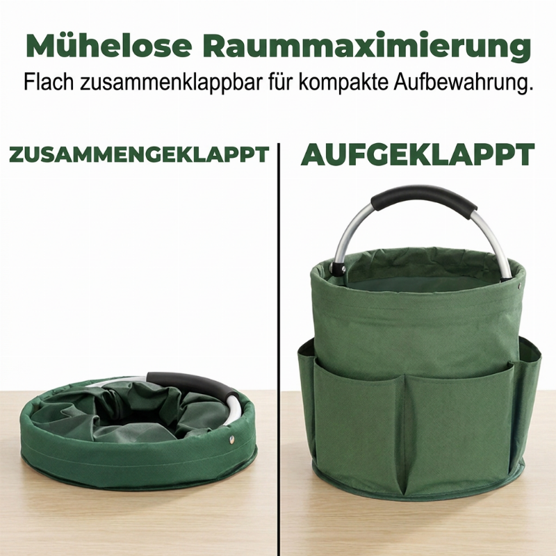 📢📢50% RABATT !!⏰Zusammenklappbarer Picknickkorb, faltbarer Reinigungskorb