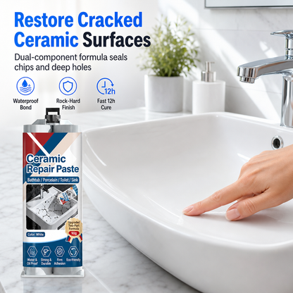 🧱 Schnelltrocknende Keramikfliesen-Reparaturpaste – professionelle Stärke, nahtlose Reparatur, wasserdicht