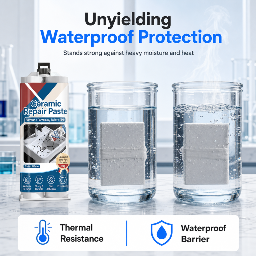 🧱 Schnelltrocknende Keramikfliesen-Reparaturpaste – professionelle Stärke, nahtlose Reparatur, wasserdicht