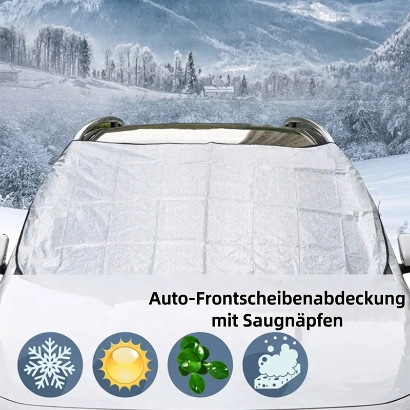 50% RABATT !!⏰Autoscheibenabdeckung mit Saugnäpfen