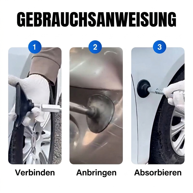 🚗 50% RABATT! 🔧 Dellenreparatur-Saugnapf – Für Auto-Karosserie & lackschonend ✨