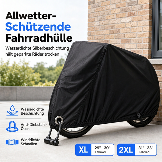 📢📢 50% RABATT !! ⏰ Wasserfeste und staubdichte 190T Fahrradabdeckung für den Außenbereich zum Schutz Ihres Fahrrads
