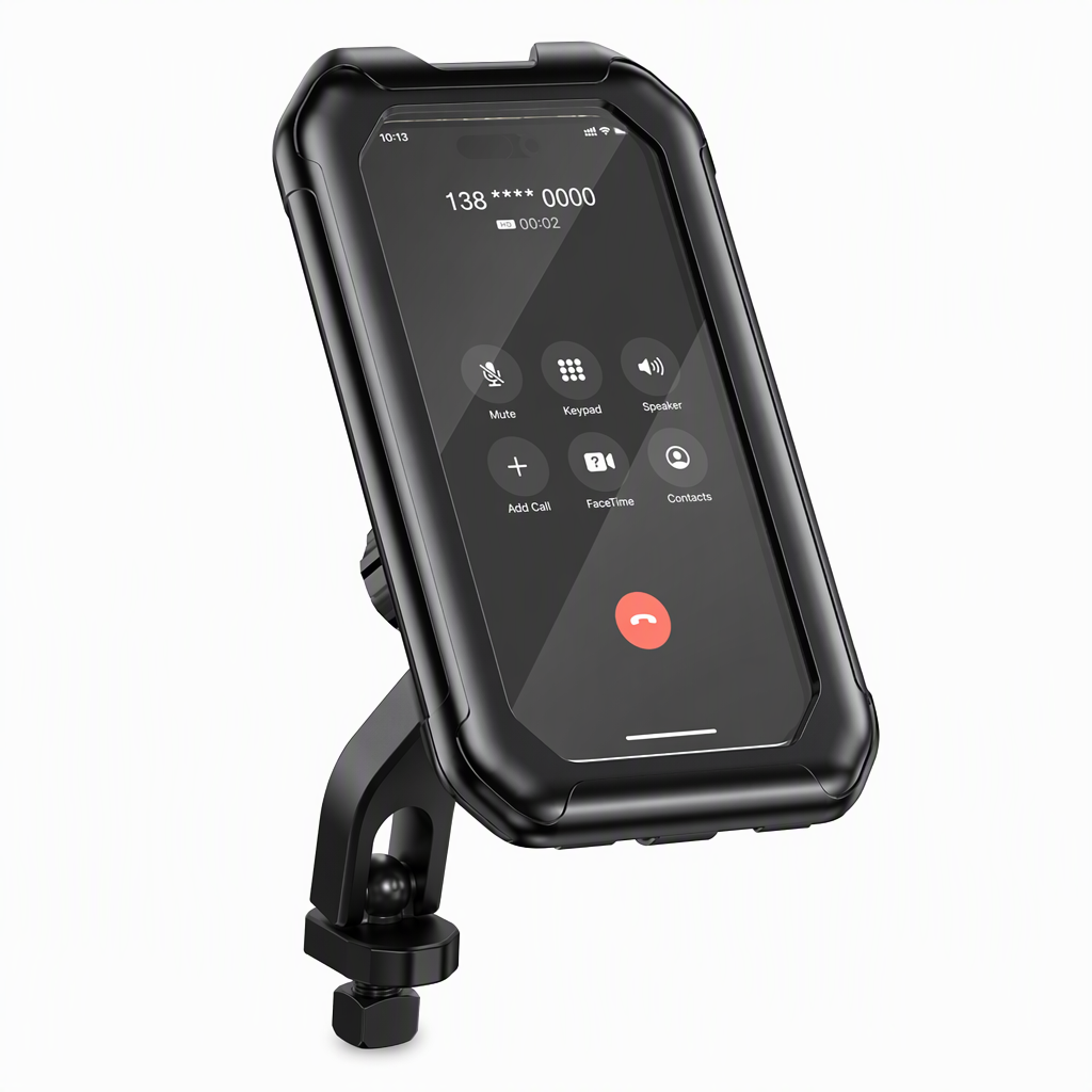 🏍️ 50% RABATT! 📱 Handyhalterung Motorrad & Fahrrad – Wasserdicht & 360° drehbar ✨