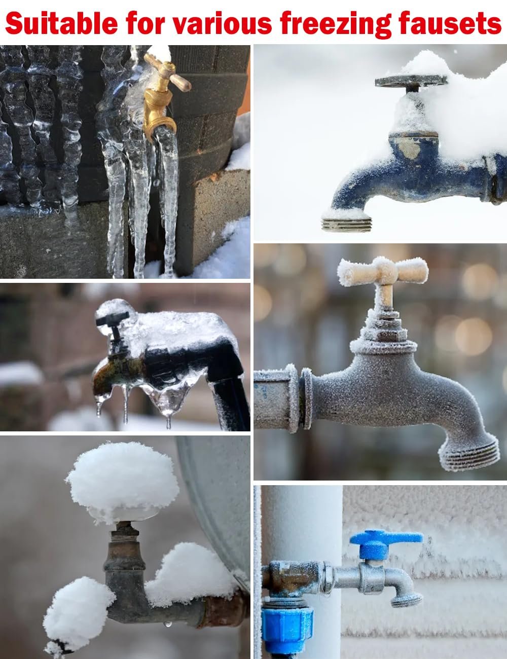 🔥Weihnachts-Sonderangebot 50 % Rabatt🎁Außenwasserhahnabdeckungen für den Winter