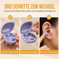 🎧 B115 3-in-1 Bluetooth-Kopfhörer – In-Ear & Ohrclip, komfortabel zum Schlafen mit Geräuschreduzierung und langer Akkulaufzeit