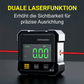 📢📢50 % RABATT !! ⏰ 4-seitige magnetische digitale Winkelmessgerät mit Laser