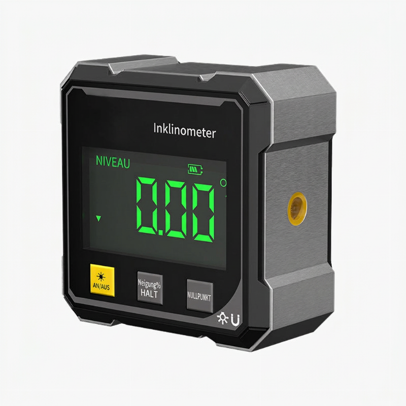 📢📢50 % RABATT !! ⏰ 4-seitige magnetische digitale Winkelmessgerät mit Laser