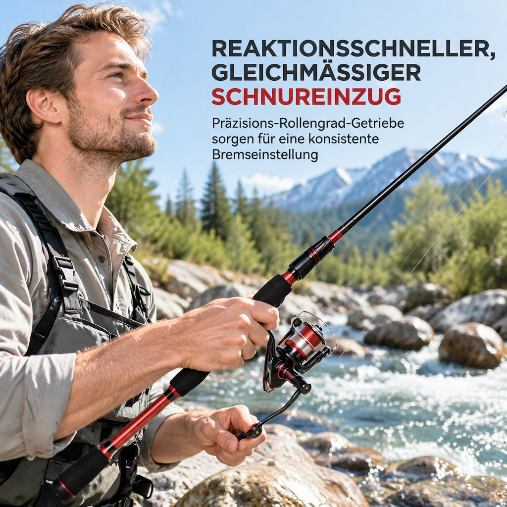 🎣 50% RABATT! 💥 4-teilige Glasfaser-Meerangelrute – Weitwurf & robust ✨