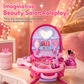 💝 LIMITIERTES ANGEBOT 50% RABATT! ✨ Kinder Schminkkoffer mit Spiel-Schminktisch – 3-in-1, Rollenspiel, tragbar 🎀