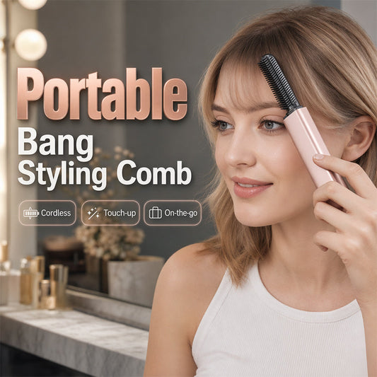 💁 LIMITIERTES ANGEBOT 50% RABATT! ✨ Kabelloser Mini-Haarstyler – Schnelles Styling, Handlich, Einfach zu bedienen 🪮