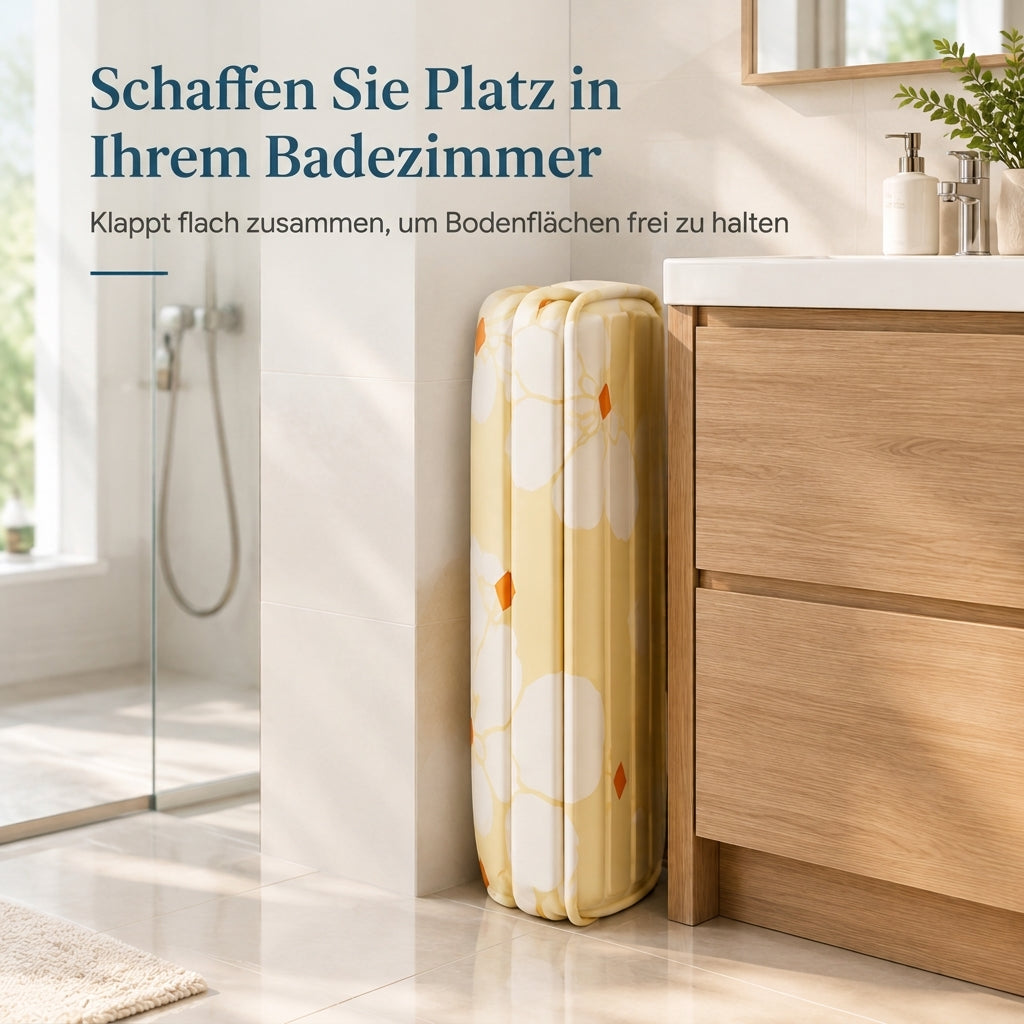 🛁 LIMITIERTES ANGEBOT 50% RABATT! ✨ Faltbare Badewanne für Erwachsene – wärmeisolierend, platzsparend, mit Kissen 🧺