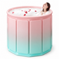 🛁 LIMITIERTES ANGEBOT 50% RABATT! ✨ Faltbare Badewanne für Erwachsene – wärmeisolierend, platzsparend, mit Kissen 🧺