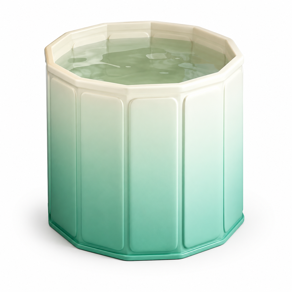 🛁 LIMITIERTES ANGEBOT 50% RABATT! ✨ Faltbare Badewanne für Erwachsene – wärmeisolierend, platzsparend, mit Kissen 🧺