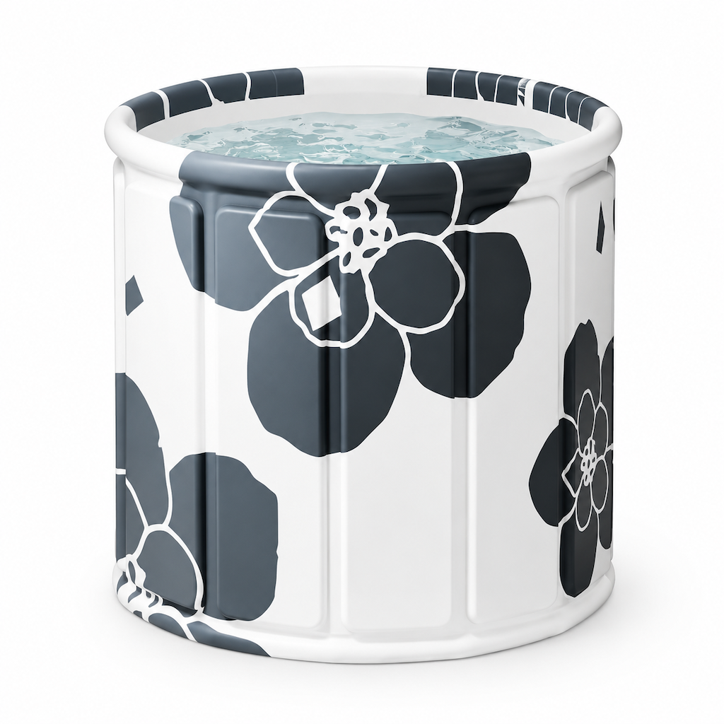 🛁 LIMITIERTES ANGEBOT 50% RABATT! ✨ Faltbare Badewanne für Erwachsene – wärmeisolierend, platzsparend, mit Kissen 🧺