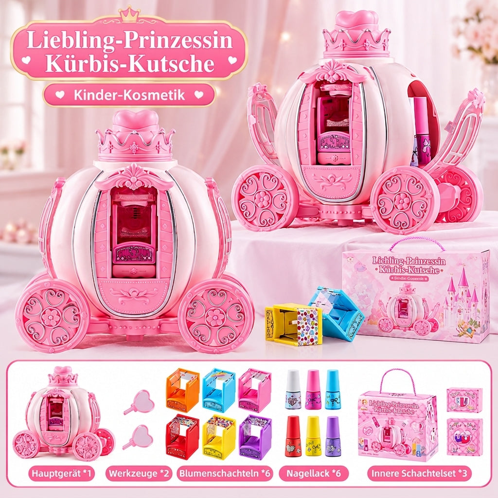 💖 LIMITIERTES ANGEBOT 50% RABATT! ✨ Rosa Kinder-Make-up-Set – Sicher, Waschbar, Ideal als Geschenk 👧