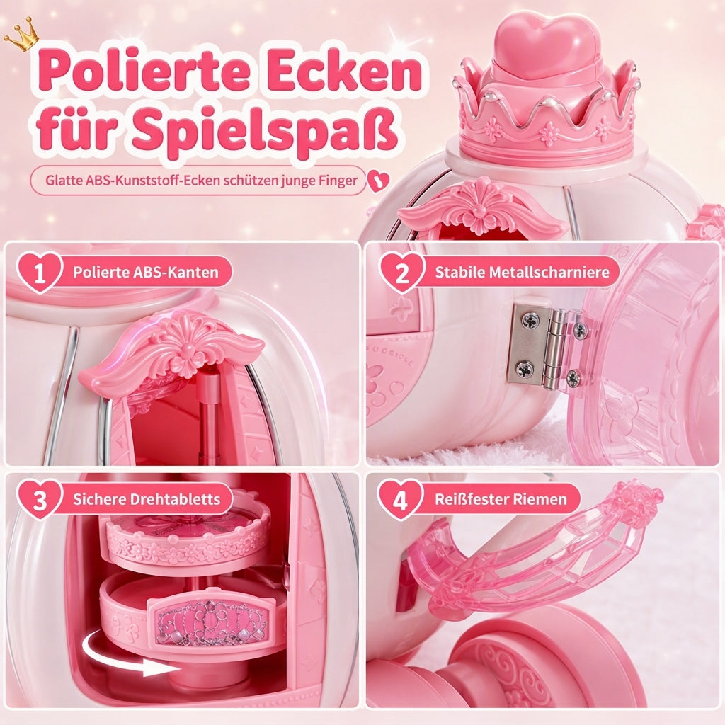 💖 LIMITIERTES ANGEBOT 50% RABATT! ✨ Rosa Kinder-Make-up-Set – Sicher, Waschbar, Ideal als Geschenk 👧
