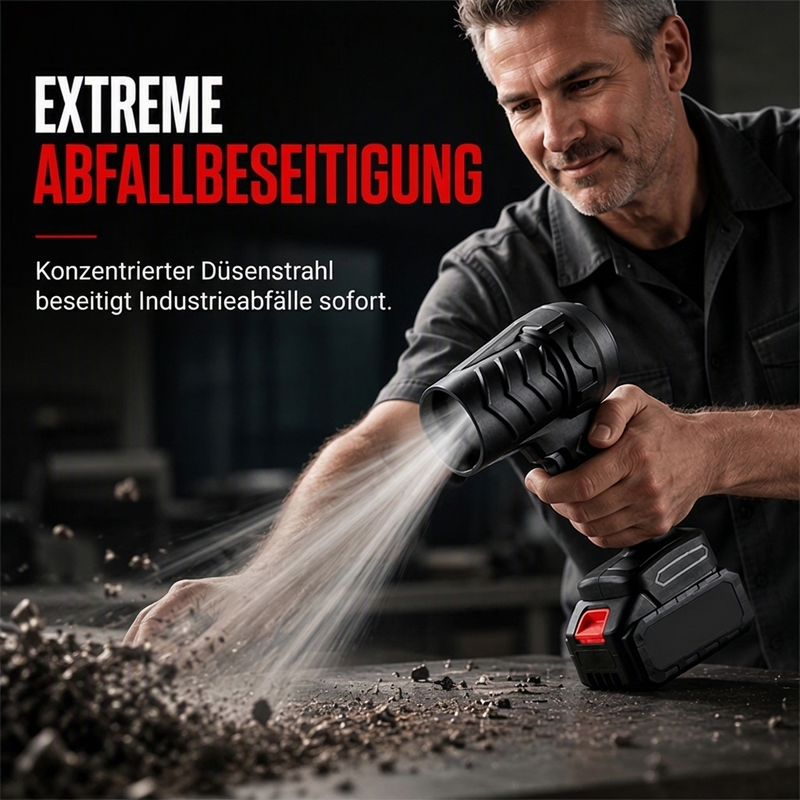 💨 LIMITIERTES ANGEBOT 50% RABATT! ⚡ Tragbarer kabelloser Turbo-Gebläse – starke Luftleistung, multifunktional 🛠️