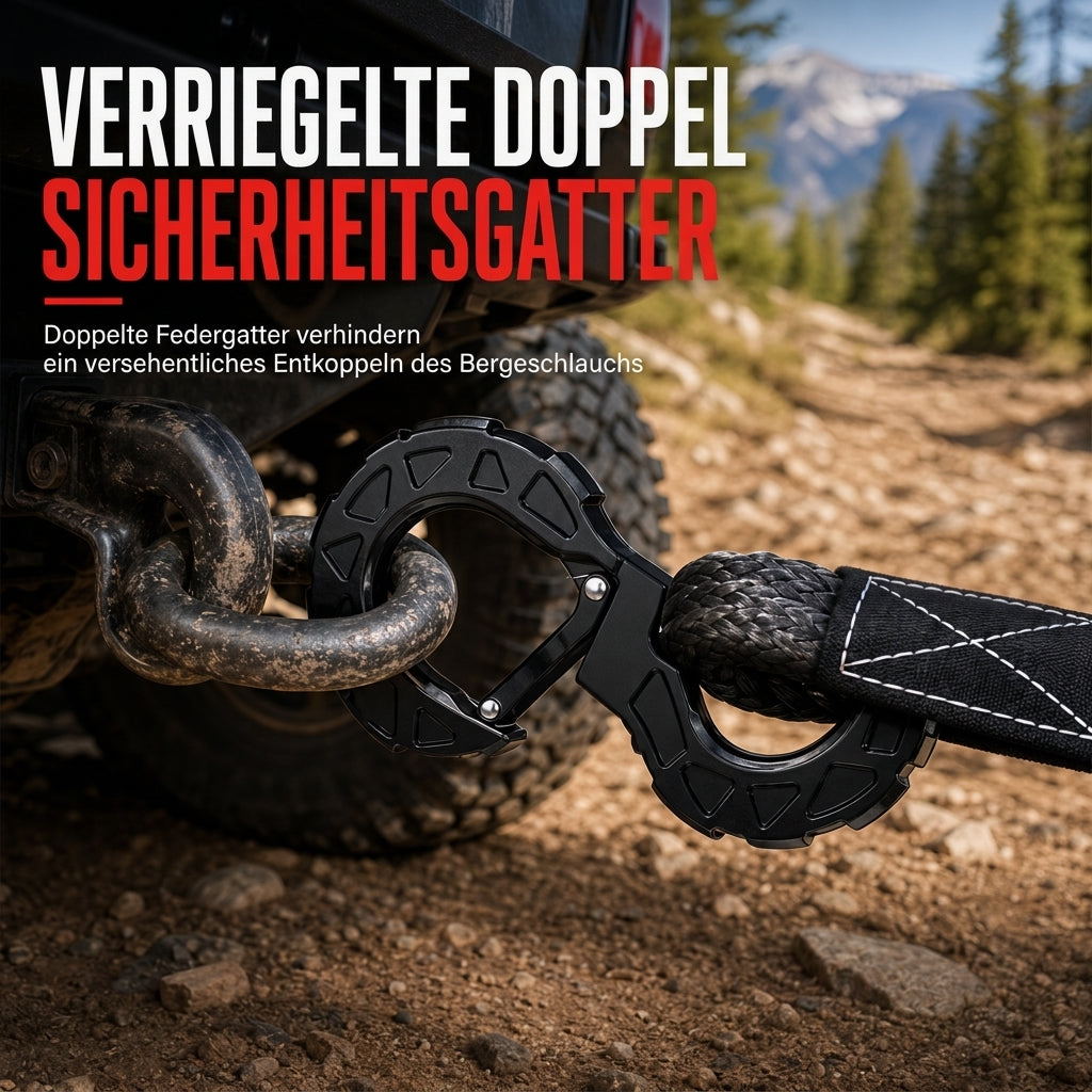 🚛 LIMITIERTES ANGEBOT 50% RABATT! ⚒️ S-förmiger geschmiedeter Tauwerkshaken – Sicherheitsverschluss, hochbelastbar, wetterfest 🛡️