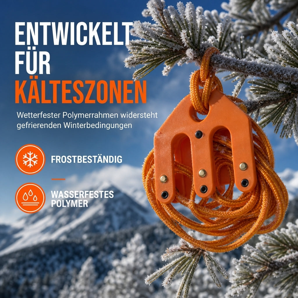 🏕️ LIMITIERTES ANGEBOT 50% RABATT! ✨ Flaschenzug für Jagdausrüstung – Einfach zu bedienen, Robust, Tragbar 🪝