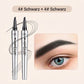 50% RABATT🧡3D-Wasserfester Microblading Augenbrauenstift mit 4-zackiger Spitze