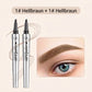 50% RABATT🧡3D-Wasserfester Microblading Augenbrauenstift mit 4-zackiger Spitze