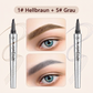 50% RABATT🧡3D-Wasserfester Microblading Augenbrauenstift mit 4-zackiger Spitze