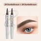 50% RABATT🧡3D-Wasserfester Microblading Augenbrauenstift mit 4-zackiger Spitze