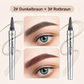 50% RABATT🧡3D-Wasserfester Microblading Augenbrauenstift mit 4-zackiger Spitze