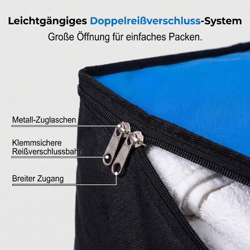📦 KAUFE 2, ERHALTE 1 GRATIS! ⏰ Faltbare Aufbewahrungs- & Umzugstasche – Groß, stabil & wasserabweisend – Ideal für Kleidung, Bettwäsche oder Umzug – mit Griffen & Reißverschluss – platzsparend verstaut ✨🧳