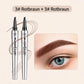 50% RABATT🧡3D-Wasserfester Microblading Augenbrauenstift mit 4-zackiger Spitze